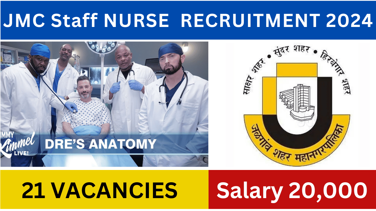 Jalgaon Municipal Corporation's Staff Nurse Recruitment 2024